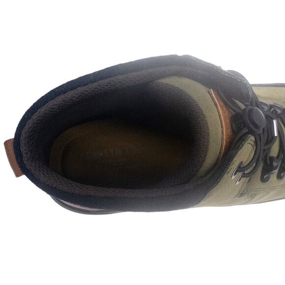 Kenneth Cole Men's Sneaker Boots Shoes High Top Olive Green Size 8 9 10 - Picture 8 of 9